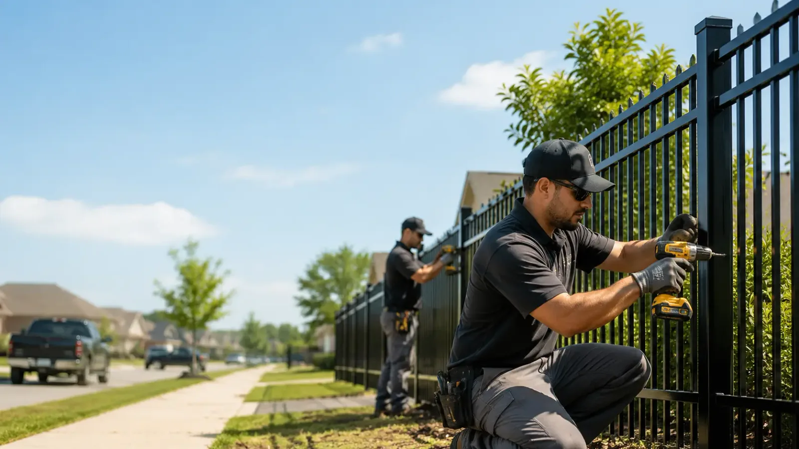 Metal Fence Installation in Vaughnsville, OH